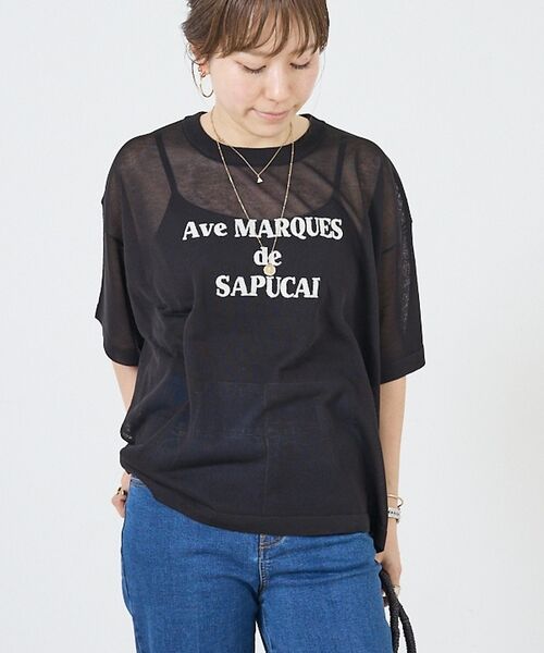 DESIGNWORKS / デザインワークス Tシャツ | シアークールロゴニット | 詳細8