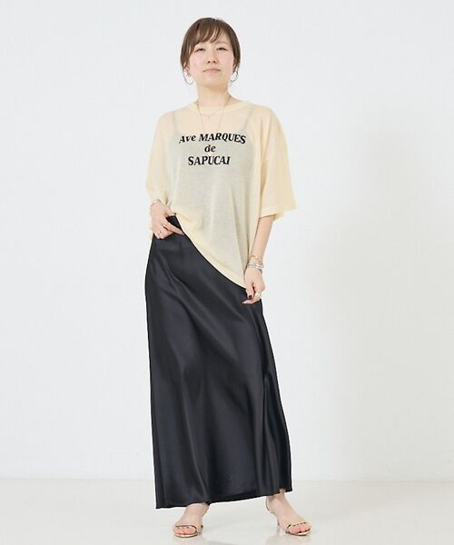 DESIGNWORKS / デザインワークス Tシャツ | シアークールロゴニット | 詳細9