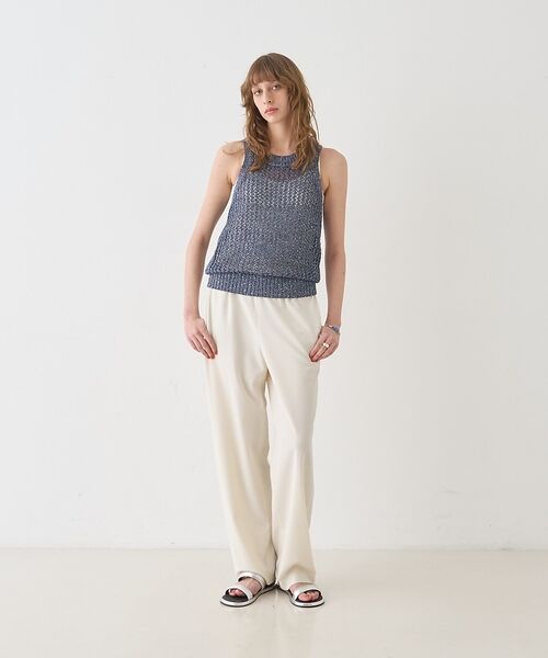 DESIGNWORKS / デザインワークス キャミソール・チューブトップ | スパンコールクロシェタンクトップ【予約】 | 詳細15