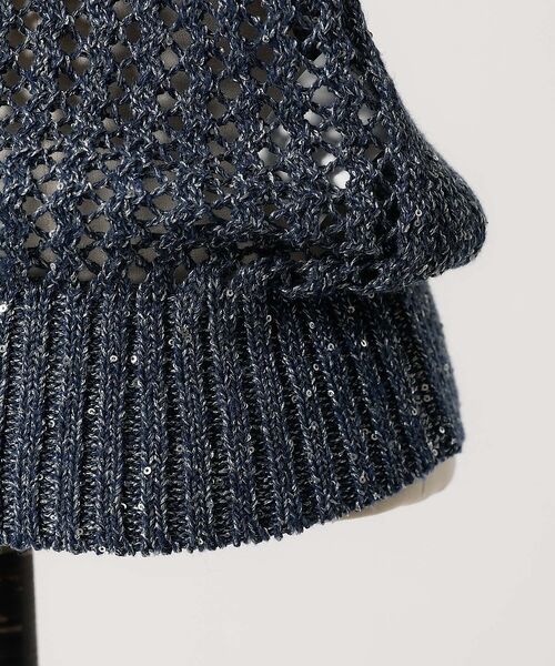 DESIGNWORKS / デザインワークス キャミソール・チューブトップ | スパンコールクロシェタンクトップ【予約】 | 詳細24