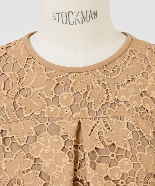 DESIGNWORKS / デザインワークス シャツ・ブラウス | 【セットアップ対応】ロゼフラワー刺繍ブラウス【予約】 | 詳細5