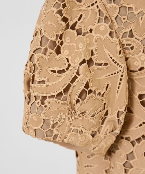 DESIGNWORKS / デザインワークス シャツ・ブラウス | 【セットアップ対応】ロゼフラワー刺繍ブラウス【予約】 | 詳細6