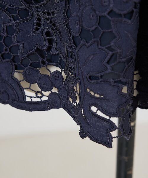 DESIGNWORKS / デザインワークス シャツ・ブラウス | 【セットアップ対応】ロゼフラワー刺繍ブラウス【予約】 | 詳細9