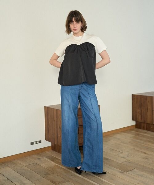 DESIGNWORKS / デザインワークス Tシャツ | コンビタフタビスチェTシャツ【予約】 | 詳細5