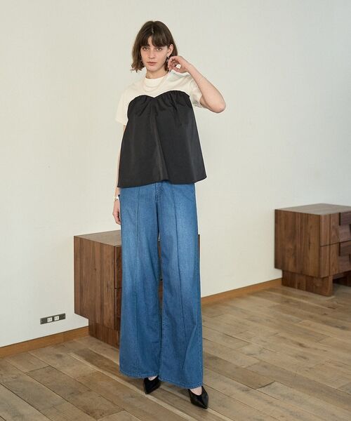 DESIGNWORKS / デザインワークス Tシャツ | コンビタフタビスチェTシャツ【予約】 | 詳細7