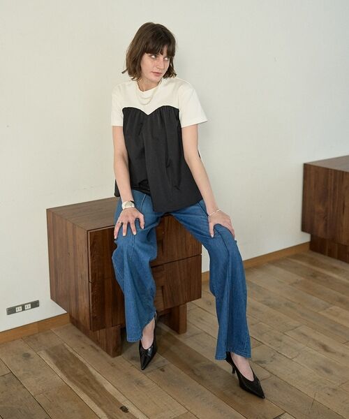 DESIGNWORKS / デザインワークス Tシャツ | コンビタフタビスチェTシャツ【予約】 | 詳細8