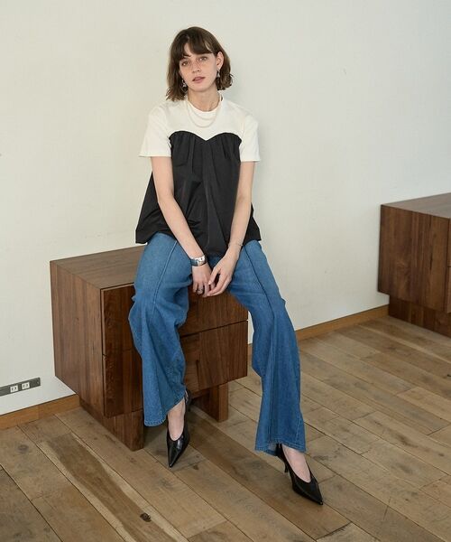 DESIGNWORKS / デザインワークス Tシャツ | コンビタフタビスチェTシャツ【予約】 | 詳細9