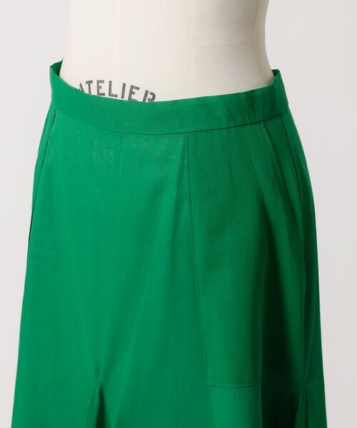 DESIGNWORKS / デザインワークス ミニ・ひざ丈スカート | 【セットアップ対応】シアーコットンオーガンジースカート【予約】 | 詳細14