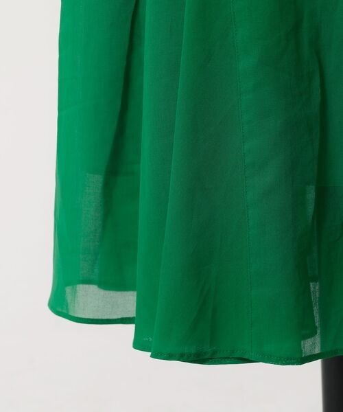 DESIGNWORKS / デザインワークス ミニ・ひざ丈スカート | 【セットアップ対応】シアーコットンオーガンジースカート【予約】 | 詳細17