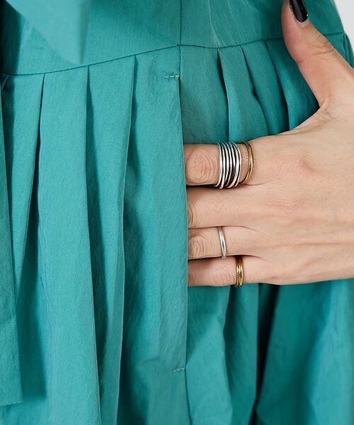 DESIGNWORKS / デザインワークス ワンピース | タイプライターフレアワンピース【予約】 | 詳細14