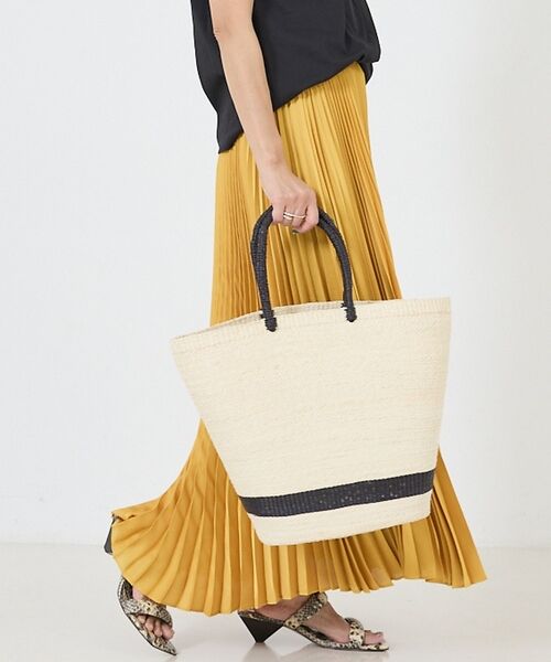 DESIGNWORKS / デザインワークス かごバック | 【ARTESANO/アルテサーノ】 Amaru Large　かごバッグ　ラージ【（ベージュ）