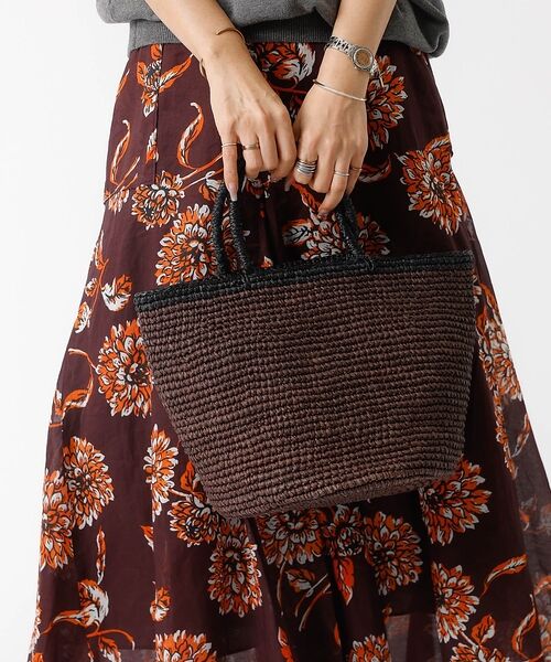 DESIGNWORKS / デザインワークス かごバック | 【ARTESANO/アルテサーノ】Straw Crochet Tote Smal | 詳細1