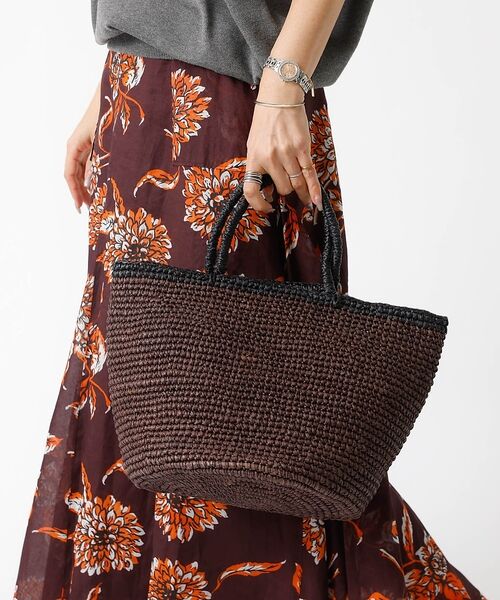 DESIGNWORKS / デザインワークス かごバック | 【ARTESANO/アルテサーノ】Straw Crochet Tote Smal | 詳細3