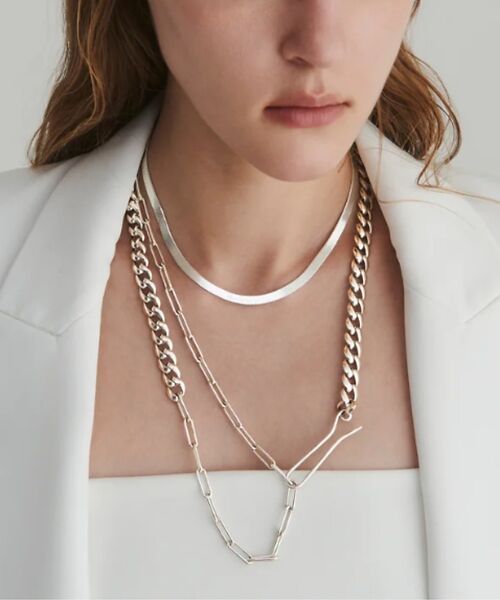 DESIGNWORKS / デザインワークス ネックレス・ペンダント・チョーカー | 【quip queint /クイップ クエイント】 lumen necklace（シルバー）