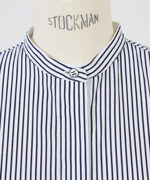 DESIGNWORKS / デザインワークス シャツ・ブラウス | コットンストライプフリルペプラムブラウス【予約】 | 詳細25