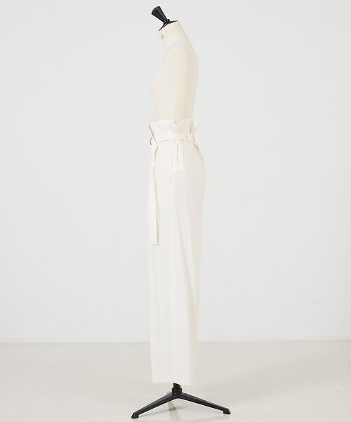 DESIGNWORKS / デザインワークス パンツ | ナチュラルリネンストレッチアシメパンツ【予約】 | 詳細1