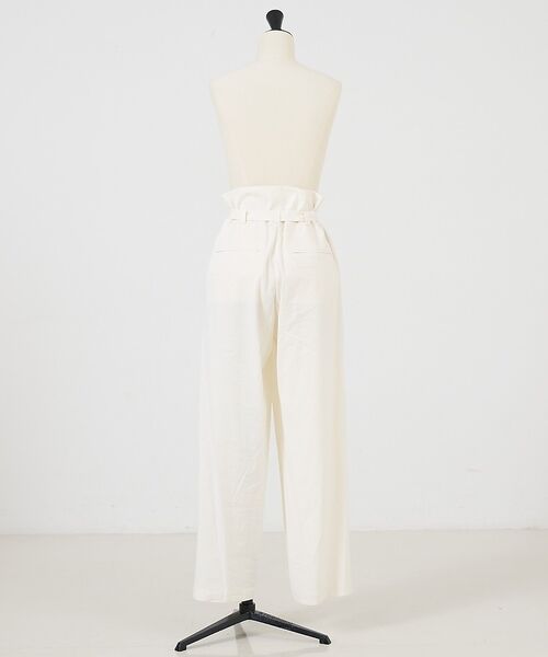 DESIGNWORKS / デザインワークス パンツ | ナチュラルリネンストレッチアシメパンツ【予約】 | 詳細2