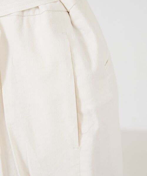 DESIGNWORKS / デザインワークス パンツ | ナチュラルリネンストレッチアシメパンツ【予約】 | 詳細5