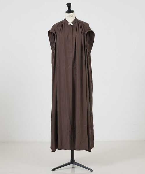 DESIGNWORKS / デザインワークス ワンピース | キャプラフィブリルシャンブレードレス【予約】 | 詳細15