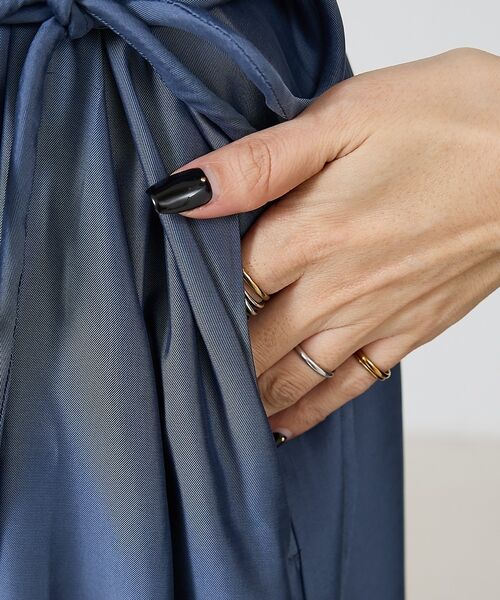 DESIGNWORKS / デザインワークス ワンピース | キャプラフィブリルシャンブレードレス【予約】 | 詳細24