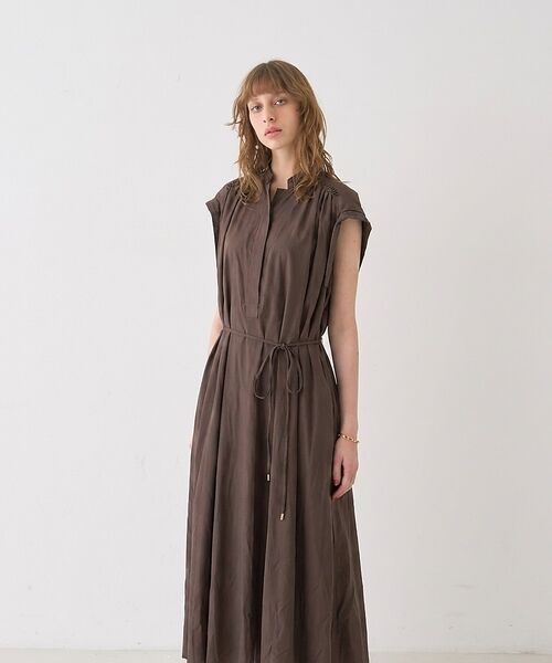 DESIGNWORKS / デザインワークス ワンピース | キャプラフィブリルシャンブレードレス【予約】 | 詳細26
