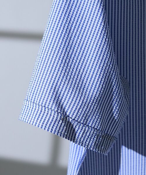DESIGNWORKS / デザインワークス シャツ・ブラウス | 【DotAir】2WAY サッカー半袖シャツ / 軽量 / 防シワ / 吸水速乾 | 詳細8