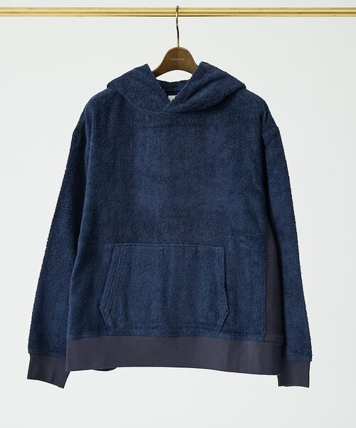 DESIGNWORKS / デザインワークス パーカー | 【COLONY CLOTHING / コロニークロージング】コットンフーディープ(ネイビー)