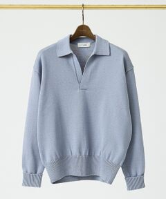 DESIGNWORKS / デザインワークス ポロシャツ | 【Tutto / トゥット】長袖 スキッパーポロ / Relax Skipper