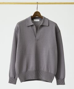 DESIGNWORKS / デザインワークス ポロシャツ | 【Tutto / トゥット】長袖 スキッパーポロ / Relax Skipper