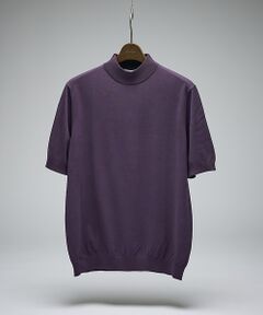 DESIGNWORKS / デザインワークス ニット・セーター | 【Tutto / トゥット】コットンニット モックネックTシャツ