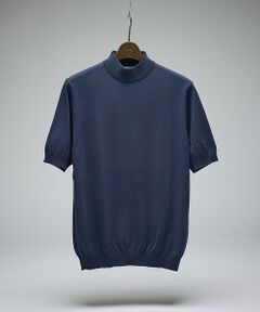 DESIGNWORKS / デザインワークス ニット・セーター | 【Tutto / トゥット】コットンニット モックネックTシャツ