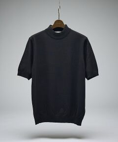 DESIGNWORKS / デザインワークス ニット・セーター | 【Tutto / トゥット】コットンニット モックネックTシャツ