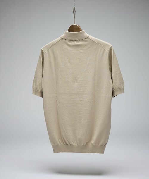 DESIGNWORKS / デザインワークス ニット・セーター | 【Tutto / トゥット】コットンニット モックネックTシャツ | 詳細2