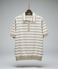 DESIGNWORKS / デザインワークス ポロシャツ | 【Tutto / トゥット】ストライプ 半袖ポロシャツ / STRIPE POL