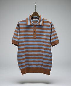 DESIGNWORKS / デザインワークス ポロシャツ | 【Tutto / トゥット】ストライプ 半袖ポロシャツ / STRIPE POL
