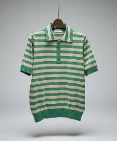 DESIGNWORKS / デザインワークス ポロシャツ | 【Tutto / トゥット】ストライプ 半袖ポロシャツ / STRIPE POL