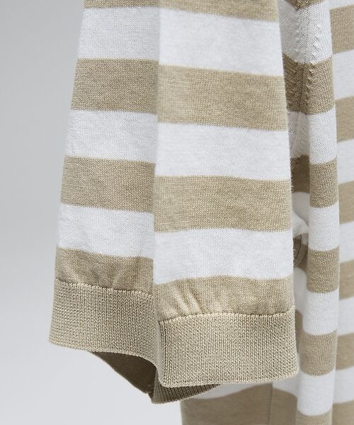 DESIGNWORKS / デザインワークス ポロシャツ | 【Tutto / トゥット】ストライプ 半袖ポロシャツ / STRIPE POL | 詳細4