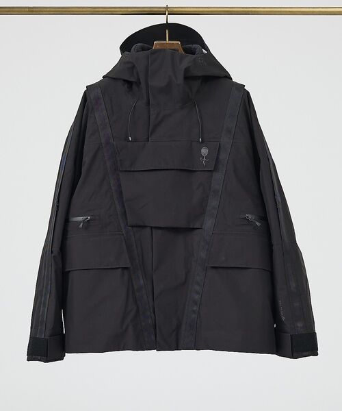 DESIGNWORKS / デザインワークス ブルゾン | 【D-VEC×ALMOSTBLACK】GORE-TEX マウンテンパーカー | 詳細1