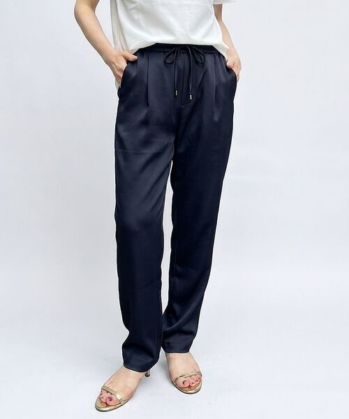 DESIGNWORKS / デザインワークス パンツ | 【一部店舗限定】ジャージーテーパードパンツ（ネイビー）