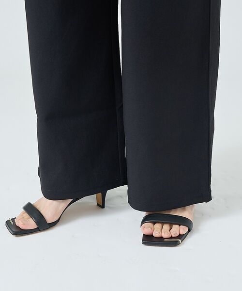 DESIGNWORKS / デザインワークス パンツ | 【一部店舗限定】【セットアップ対応】リネン調ワイドパンツ | 詳細12