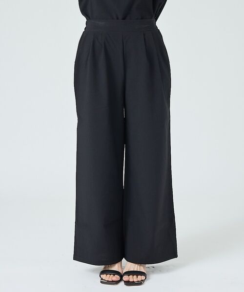 DESIGNWORKS / デザインワークス パンツ | 【一部店舗限定】【セットアップ対応】リネン調ワイドパンツ | 詳細6