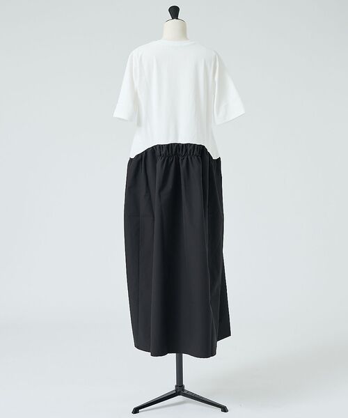 DESIGNWORKS / デザインワークス ワンピース | 【一部店舗限定】布帛コンビワンピース | 詳細2