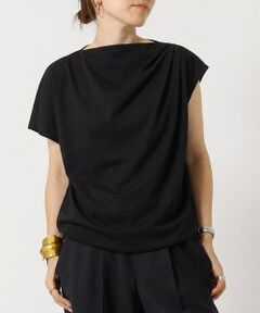 DESIGNWORKS / デザインワークス Tシャツ | ハイゲージプレーティングアシメドレーププルオーバー【予約】