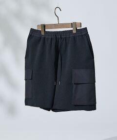 DESIGNWORKS / デザインワークス ショート・ハーフ・半端丈パンツ | 【セットアップ対応】ドッキングニットショーツ