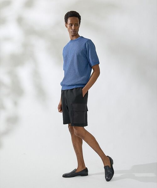 DESIGNWORKS / デザインワークス ショート・ハーフ・半端丈パンツ | 【セットアップ対応】ドッキングニットショーツ | 詳細3