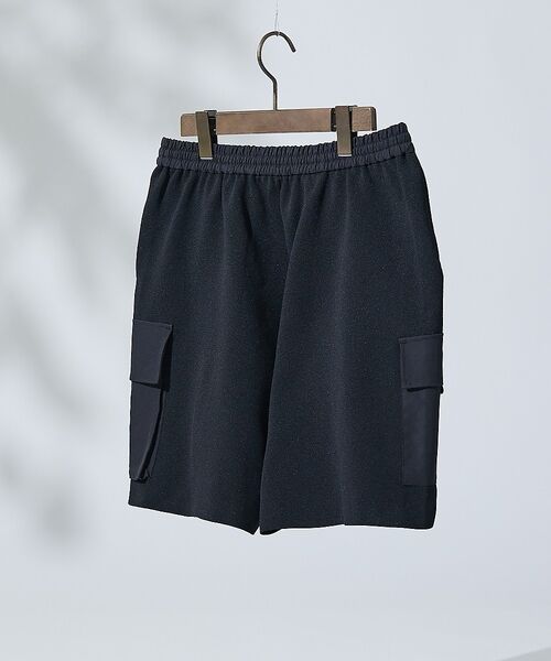 DESIGNWORKS / デザインワークス ショート・ハーフ・半端丈パンツ | 【セットアップ対応】ドッキングニットショーツ | 詳細4