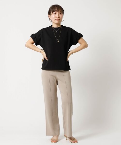 DESIGNWORKS / デザインワークス パンツ | 【一部店舗限定】【追加】センターピンタックニットパンツ | 詳細5