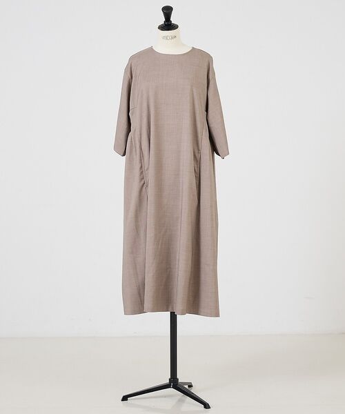 DESIGNWORKS / デザインワークス ワンピース | 【一部店舗限定】リネン調袖リボンワンピース | 詳細2