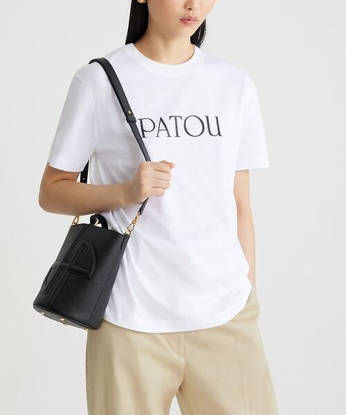 DESIGNWORKS / デザインワークス Tシャツ | 【PATOU /パトゥ】ロゴTシャツ（ホワイト）