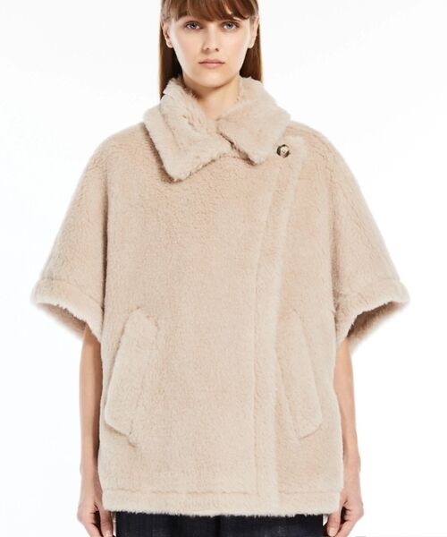 DESIGNWORKS / デザインワークス ステンカラーコート | 【 Max Mara/マックスマーラ】TEBE1　テディベア ケープコート（ベージュ）